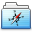 Web Folder Stripe Icon 32x32 png